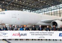 EFW entrega su primer A330-200P2F a Altavair