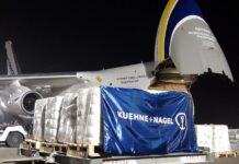 Kuehne+Nagel fleta Antonov para enviar 111 toneladas de productos de UNICEF a Ucrania