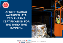 AFKLMP Cargo renueva la certificación IATA CEIV Pharma