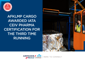 AFKLMP Cargo renueva la certificación IATA CEIV Pharma