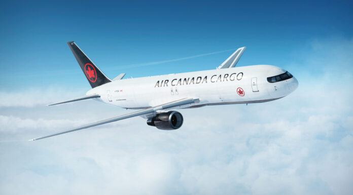 Air Canada cargo inicia su operacion carguera pura