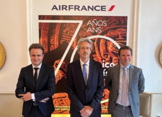 Air France celebra 70 años de conectividad ininterrupida entre Francia y México