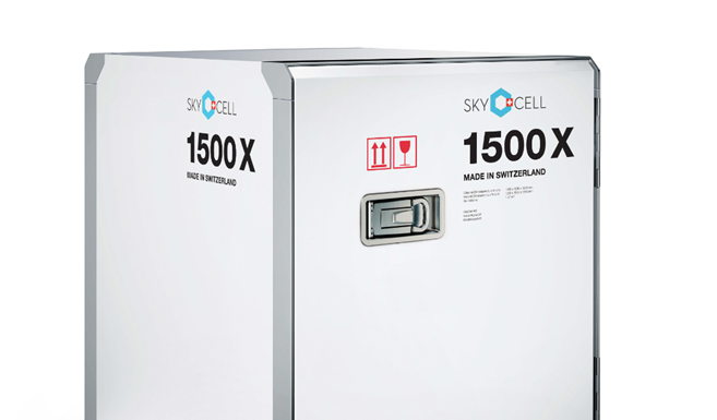 Con la introducción del 1500X, SkyCell actualiza su línea de contenedores