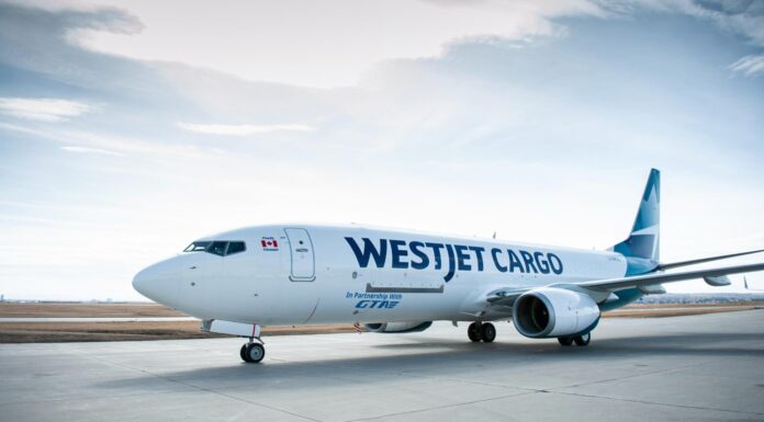 WestJet Cargo responde a la demanda con un programa de invierno más amplio