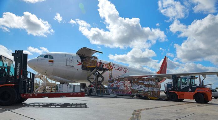 Durante la temporada de madres este año, Avianca Cargo superó en un 26% el tonelaje transportado en 2021