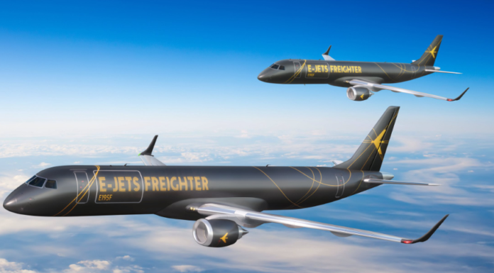 Embraer firma un acuerdo para la conversión de aviones de pasajeros a cargueros