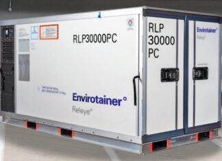 Fuerte incremento de los embarques de Envirotainer en 2022