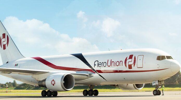 El Aeropuerto Internacional Felipe Angeles recibe su primer vuelo carguero