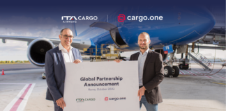 ITA Airways se une a la plataforma cargo.one
