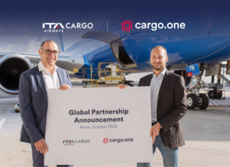 ITA Airways se une a la plataforma cargo.one