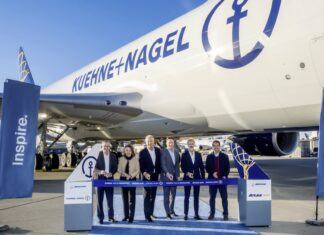 Atlas Air entrega el primer Boeing 747-8F a Kuehne+Nagel