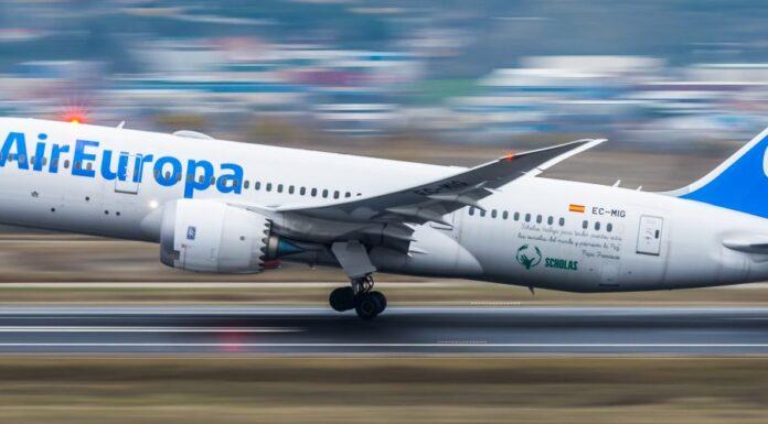Air Europa volará a Paraguay con una frecuencia diaria a partir del próximo mes de marzo