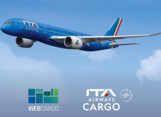 Webcargo anuncia asociación con ITA Airways