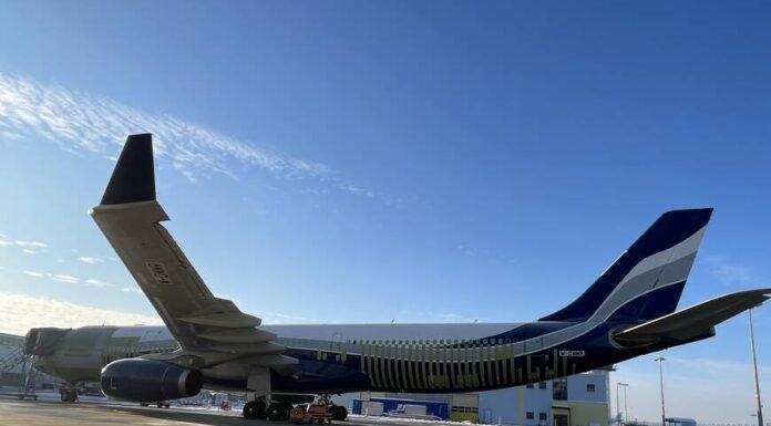 EFW entrega el décimo A330 P2F a DHL Express