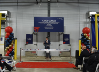 Delta Cargo inaugura el cuarto frío mas grande del aeropuerto JFK