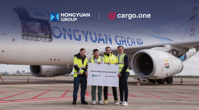Hongyuan Group se asocia con cargo.one para ofrecer su capacidad en línea