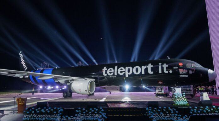 Teleport da la bienvenida a su primer A321 Freighter