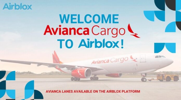 La plataforma Airblox anuncia alianza con Avianca Cargo