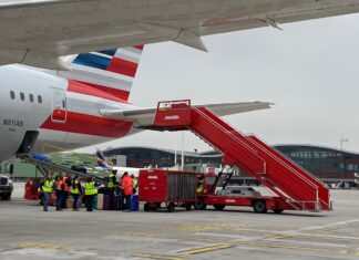 Nuevo proveedor de servicios de ground handling para American Airlines en Santiago de Chile