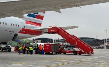 Nuevo proveedor de servicios de ground handling para American Airlines en Santiago de Chile