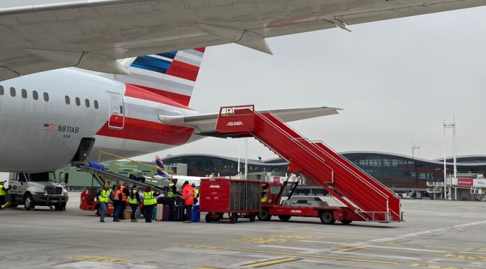 Nuevo proveedor de servicios de ground handling para American Airlines en Santiago de Chile