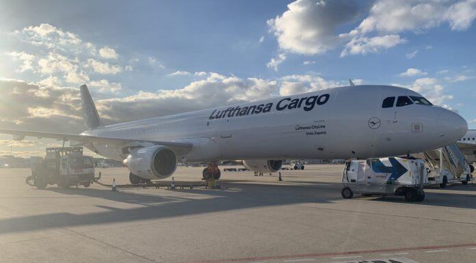 Lufthansa Cargo da la bienvenida a un cuarto carguero A321 a su flota