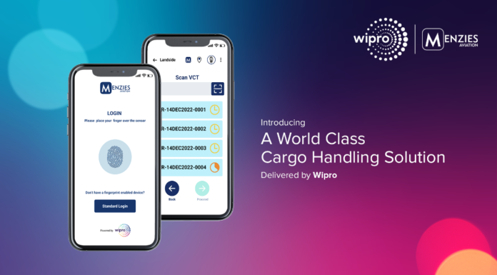 Menzies Aviation se apoya en Wipro para potenciar su servicio de carga aérea