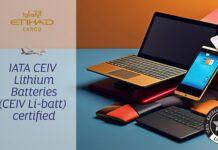 Etihad Cargo obtiene la certificación IATA CEIV de baterías de litio