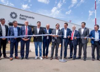 Se inauguró el Aeropuerto Internacional de Salto