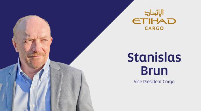 Etihad Airways nombra vicepresidente de carga para impulsar el crecimiento