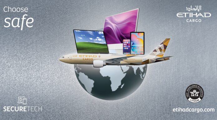 Etihad Cargo lanza SecureTech, un nuevo producto que hará más seguro el transporte de productos electrónicos