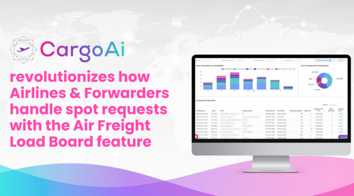 CargoAi presenta Air Freight Load Board, una revoluciona forma en que se manejan las solicitudes de cotización