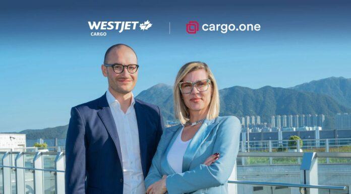 WestJet Cargo expande su alcance digital con cargo.one
