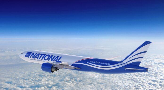 National Airlines amplía su flota con cuatro cargueros Boeing 777