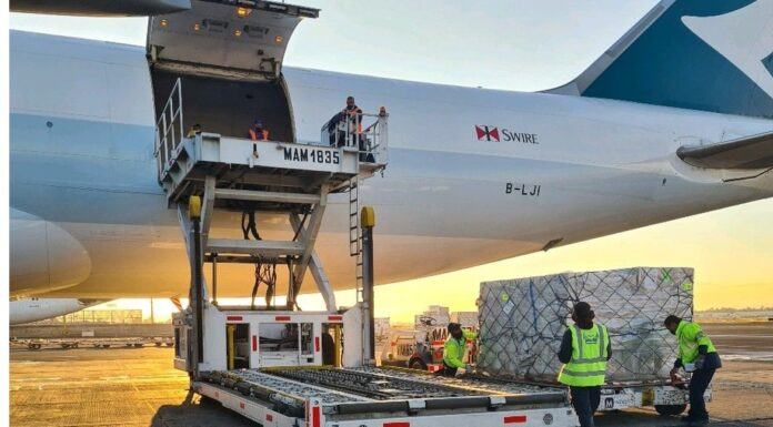 Volumen de carga aérea de China a México se incrementa un 550%