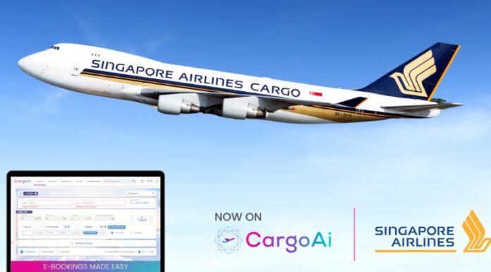 Singapore Airlines se suma a CargoAi