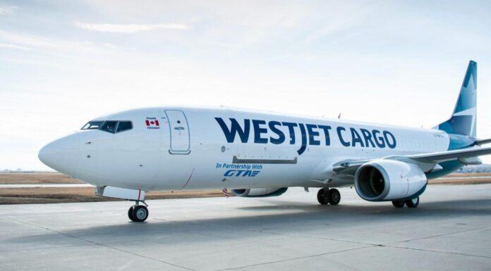 WestJet Cargo anuncia el lanzamiento de un nuevo servicio