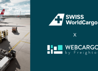 Swiss WorldCargo amplía su presencia digital en WebCargo by Freightos