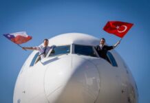 Turkish Airlines inicia vuelos a Santiago de Chile y establece nuevo récord