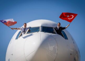 Turkish Airlines inicia vuelos a Santiago de Chile y establece nuevo récord