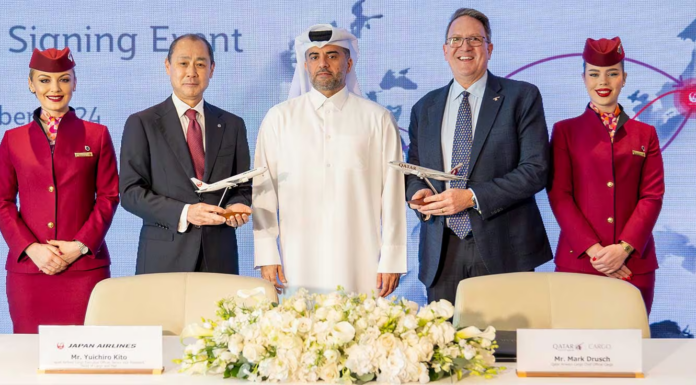 Qatar Airways Cargo y Japan Airlines fortalecen su alianza en el sector de cargas