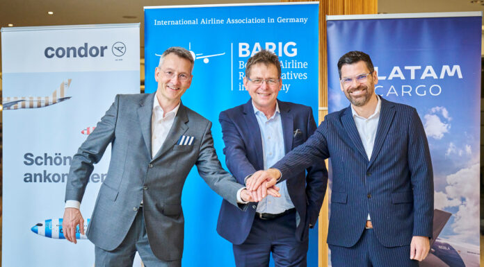 Poder para el transporte aéreo de mercancías en Alemania. El Comité de Transporte Aéreo de BARIG ahora tiene copresidencia