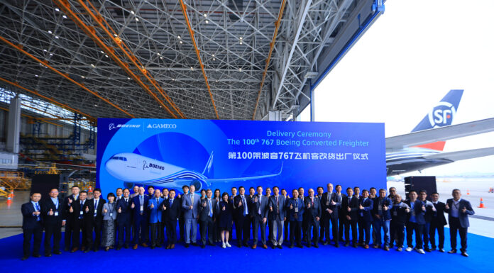 GAMECO entrega el B767-300BCF número 100