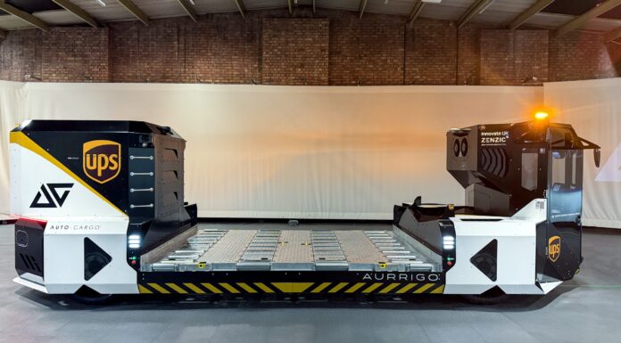 Aurrigo International presenta Auto-Cargo, su último vehículo autónomo de carga aérea
