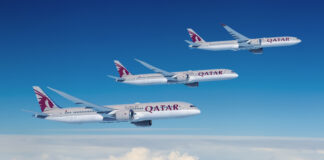 Boeing y Qatar Airways anuncian un pedido histórico de hasta 210 aviones de fuselaje ancho