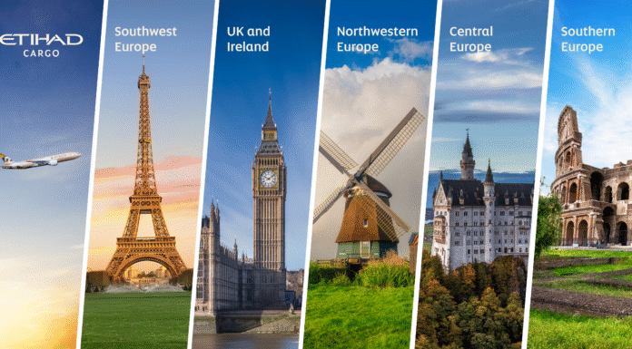 Etihad Cargo presenta una nueva estructura regional para apoyar el crecimiento de la red