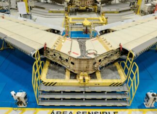 Airbus completa la fabricación del primer estabilizador horizontal del A350F en España