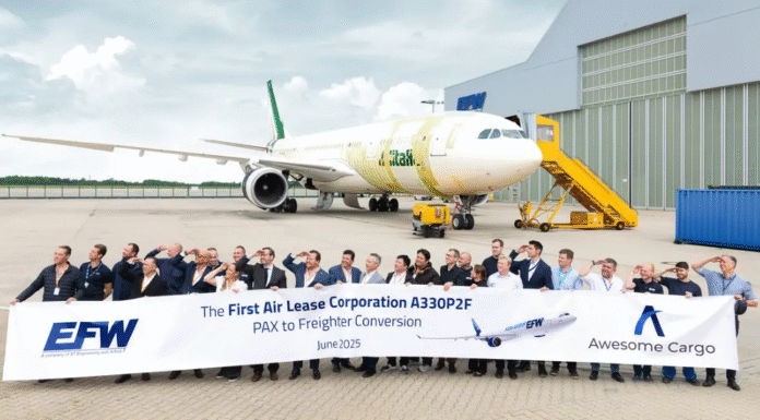Awesome Cargo incorpora el primer A330P2F registrado en México, impulsando su expansión internacional